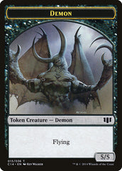 Demon (013/036) // Zombie (016/036) Double-sided Token [Commander 2014 Tokens] | Exor Games Bridgewater