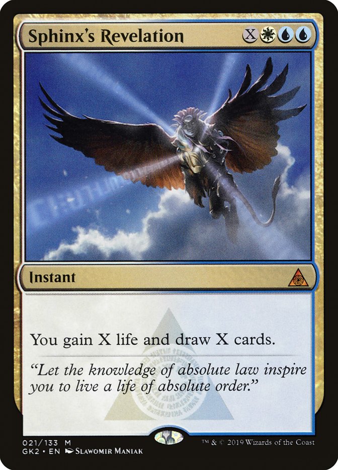 Sphinx's Revelation [Ravnica Allegiance Guild Kit] | Exor Games Bridgewater