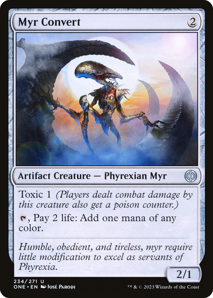 Myr Convert [Phyrexia: All Will Be One] | Exor Games Bridgewater