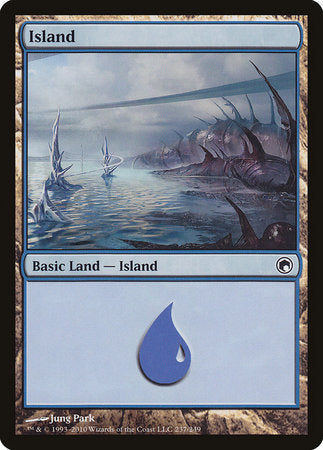 Island (237) [Scars of Mirrodin] | Exor Games Bridgewater