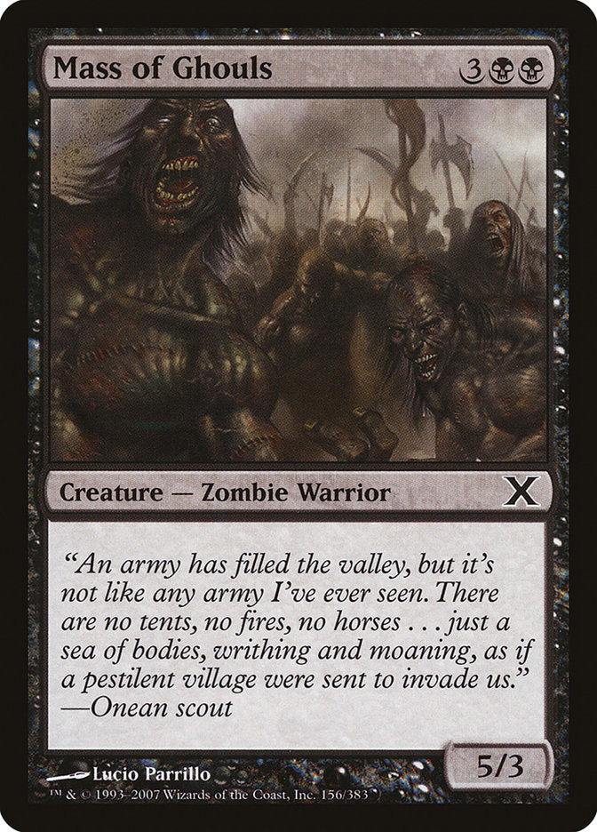 Mass of Ghouls [Tenth Edition] | Exor Games Bridgewater