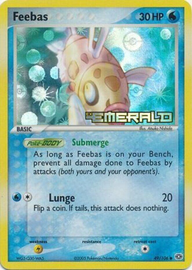 Feebas (49/106) (Stamped) [EX: Emerald] | Exor Games Bridgewater