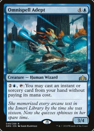 Omnispell Adept [Guilds of Ravnica] | Exor Games Bridgewater