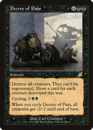 Decree of Pain [Scourge] | Exor Games Bridgewater