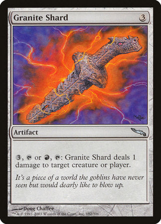 Granite Shard [Mirrodin] | Exor Games Bridgewater