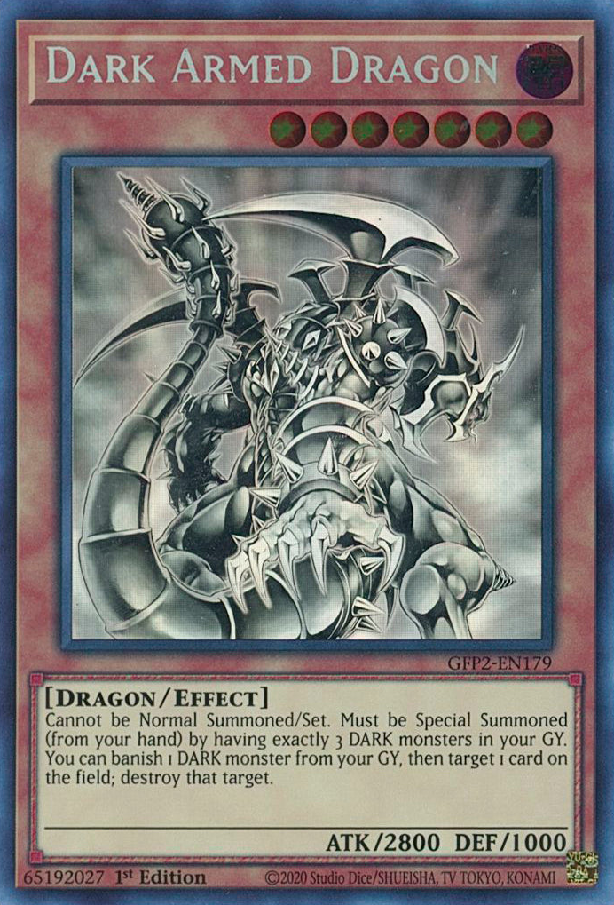 Dark Armed Dragon [GFP2-EN179] Ghost Rare | Exor Games Bridgewater