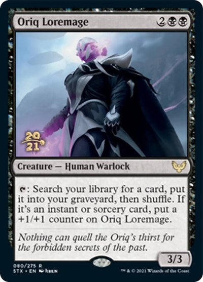 Oriq Loremage  [Strixhaven: School of Mages Prerelease Promos] | Exor Games Bridgewater