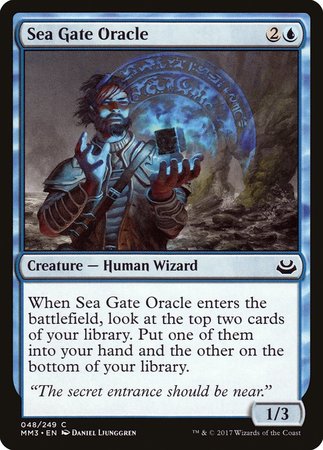 Sea Gate Oracle [Modern Masters 2017] | Exor Games Bridgewater