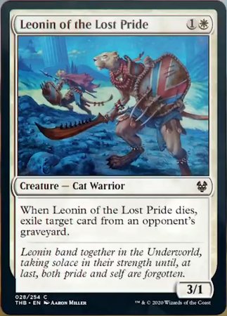 Leonin of the Lost Pride [Theros Beyond Death] | Exor Games Bridgewater