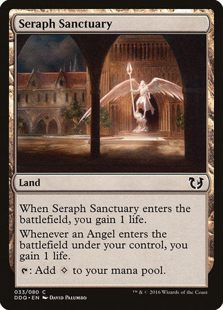 Seraph Sanctuary [Duel Decks: Blessed vs. Cursed] | Exor Games Bridgewater