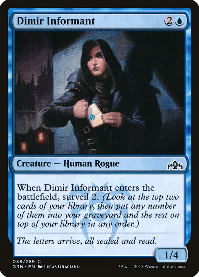 Dimir Informant [Guilds of Ravnica] | Exor Games Bridgewater