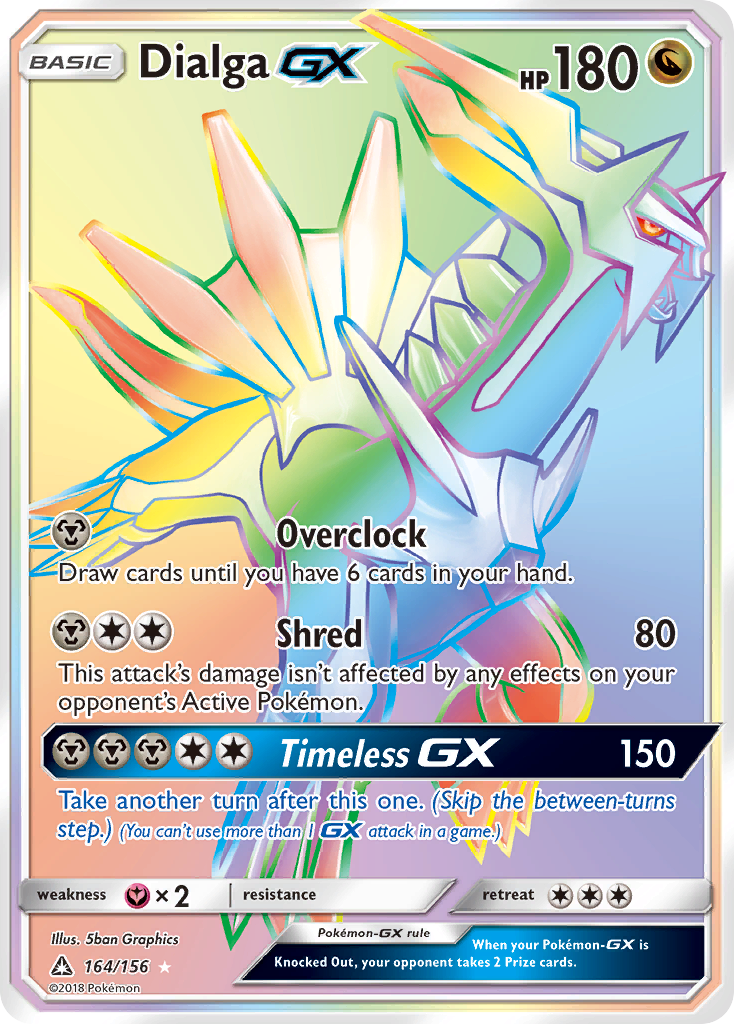 Dialga GX (164/156) [Sun & Moon: Ultra Prism] | Exor Games Bridgewater