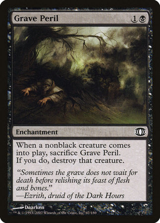 Grave Peril [Future Sight] | Exor Games Bridgewater