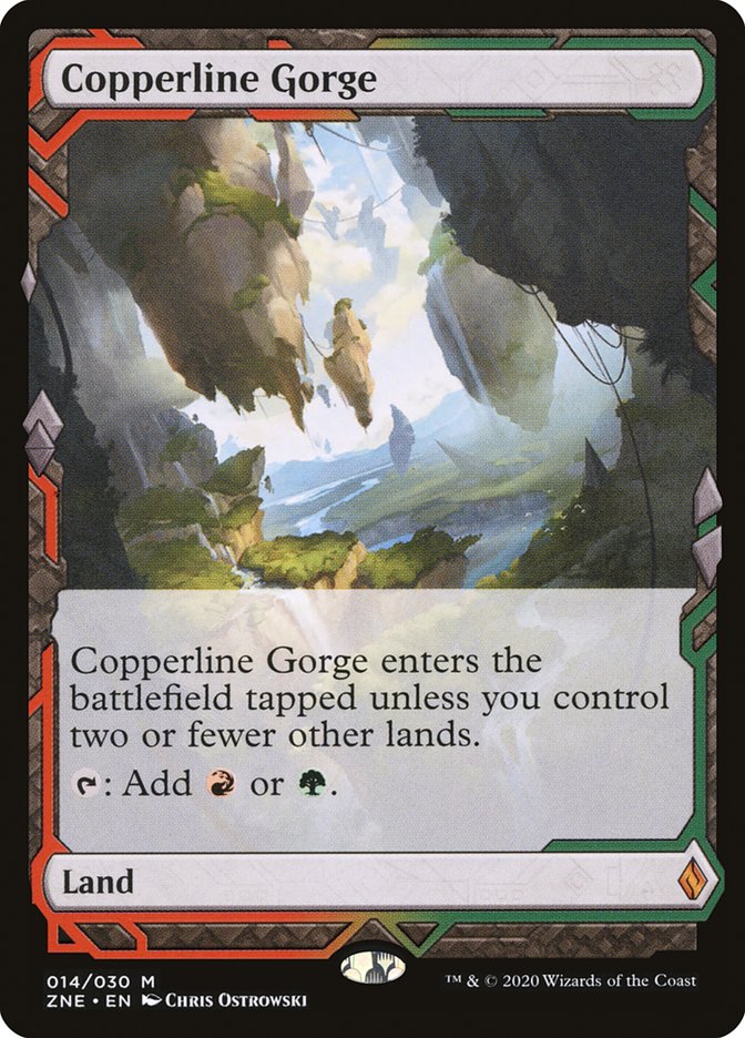 Copperline Gorge [Zendikar Rising Expeditions] | Exor Games Bridgewater