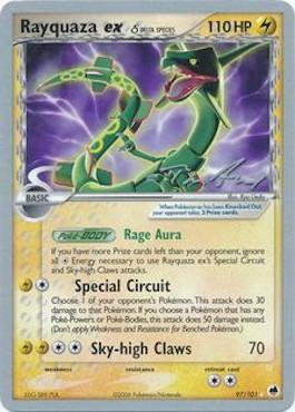 Rayquaza ex (97/101) (Delta Species) (Legendary Ascent - Tom Roos) [World Championships 2007] | Exor Games Bridgewater