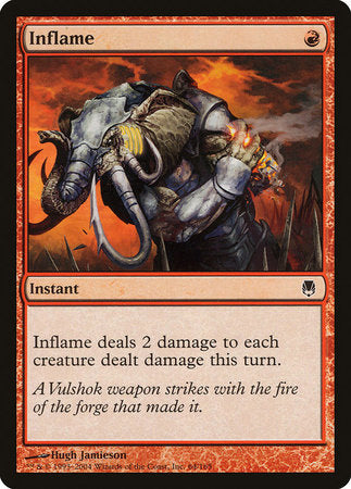 Inflame [Darksteel] | Exor Games Bridgewater