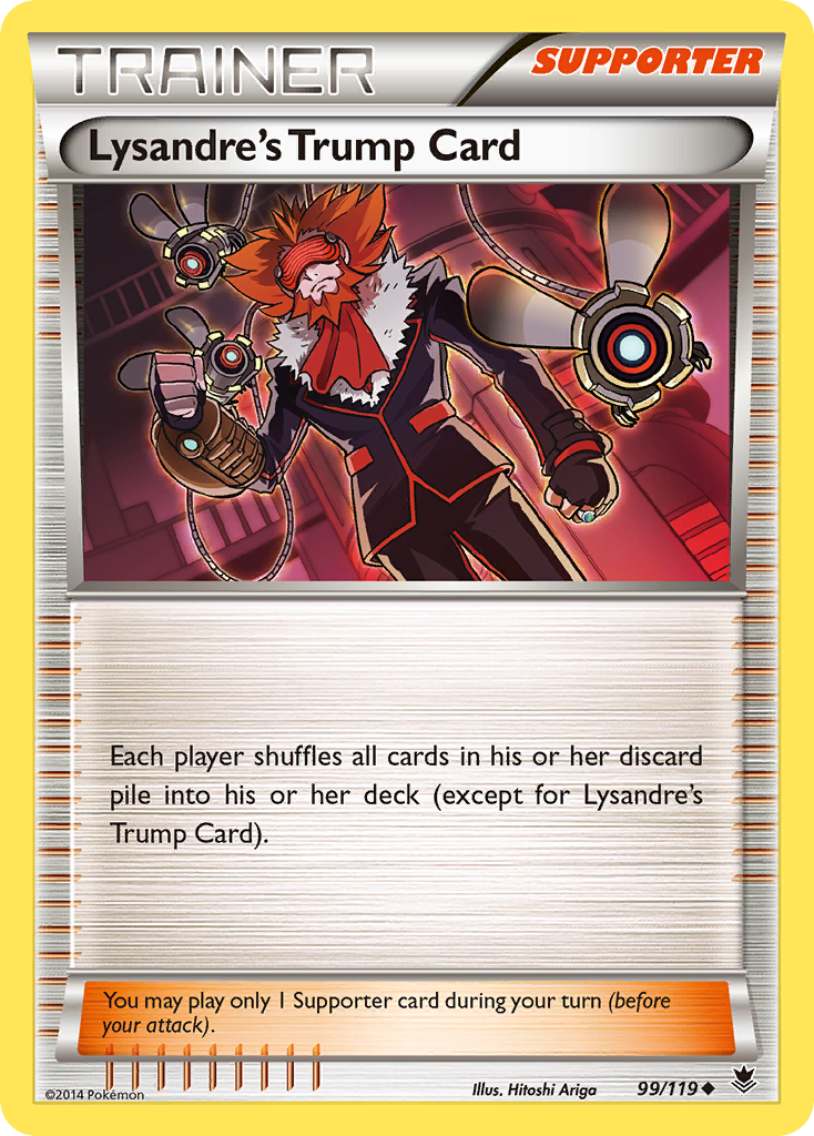 Lysandre's Trump Card (99/119) [XY: Phantom Forces] | Exor Games Bridgewater