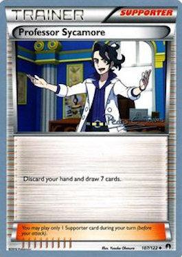 Professor Sycamore (107/122) (Dragones y Sombras - Pedro Eugenio Torres) [World Championships 2018] | Exor Games Bridgewater