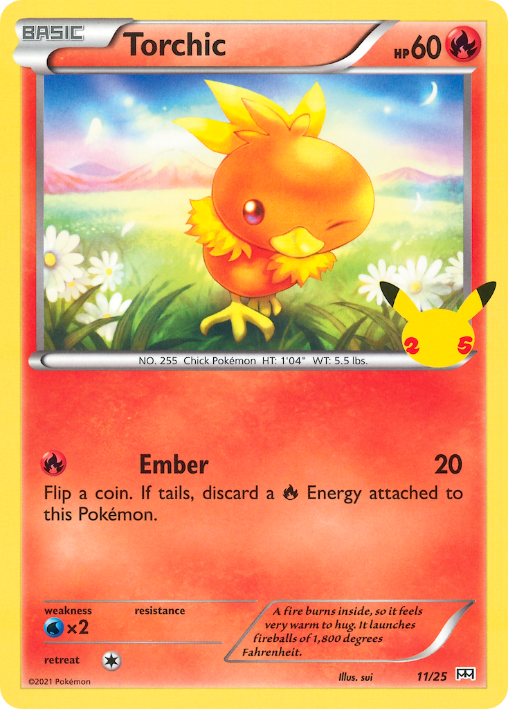 Torchic (11/25) [McDonald's 25th Anniversary] | Exor Games Bridgewater