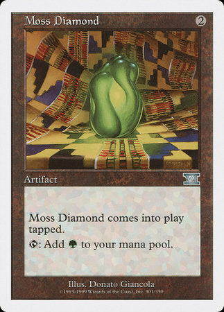 Moss Diamond [Classic Sixth Edition] | Exor Games Bridgewater