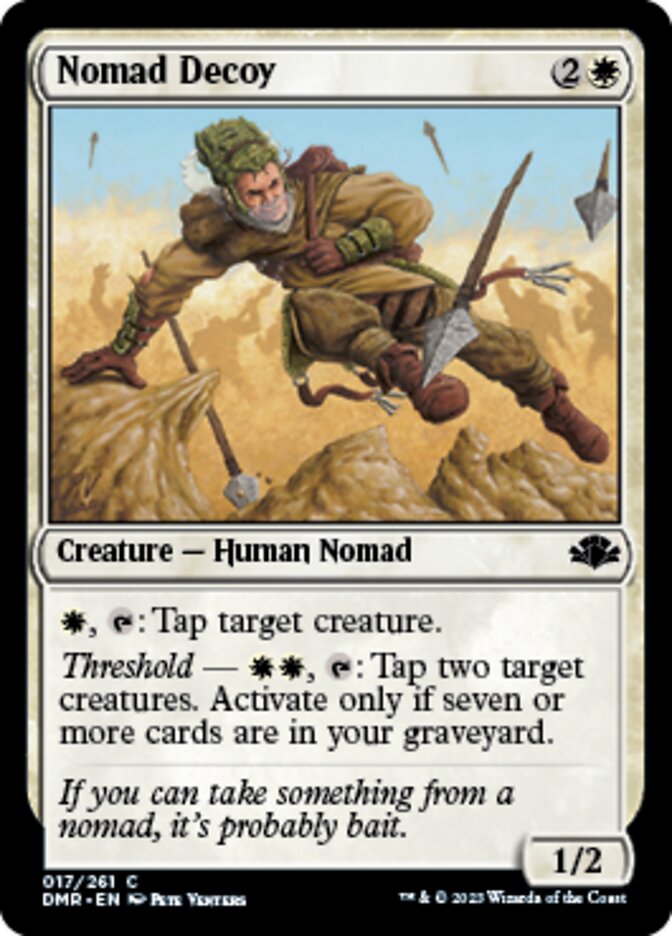 Nomad Decoy [Dominaria Remastered] | Exor Games Bridgewater