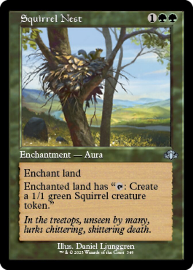 Squirrel Nest (Retro) [Dominaria Remastered] | Exor Games Bridgewater