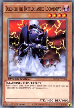 Dekoichi the Battlechanted Locomotive [SGX1-END05] Common | Exor Games Bridgewater
