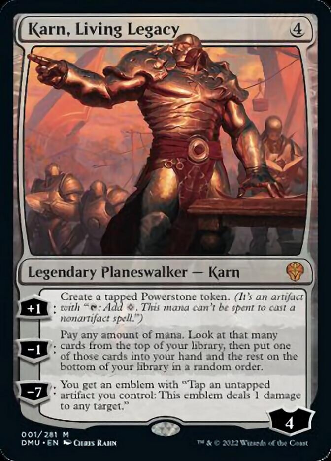 Karn, Living Legacy [Dominaria United] | Exor Games Bridgewater