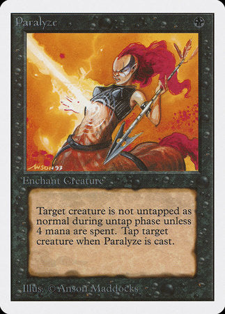 Paralyze [Unlimited Edition] | Exor Games Bridgewater