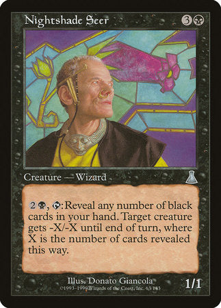 Nightshade Seer [Urza's Destiny] | Exor Games Bridgewater