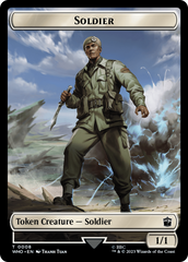 Horse // Soldier Double-Sided Token [Doctor Who Tokens] | Exor Games Bridgewater