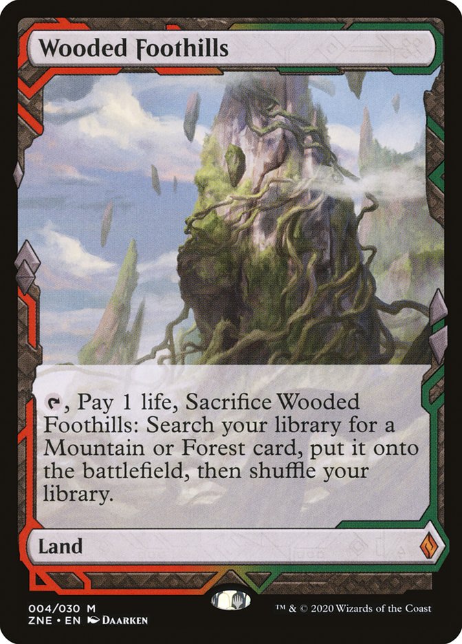 Wooded Foothills [Zendikar Rising Expeditions] | Exor Games Bridgewater