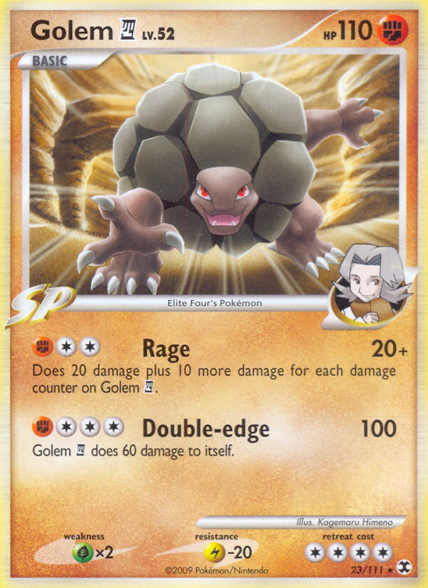 Golem (23/111) [Platinum: Rising Rivals] | Exor Games Bridgewater