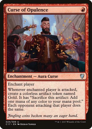 Curse of Opulence [Commander 2017] | Exor Games Bridgewater