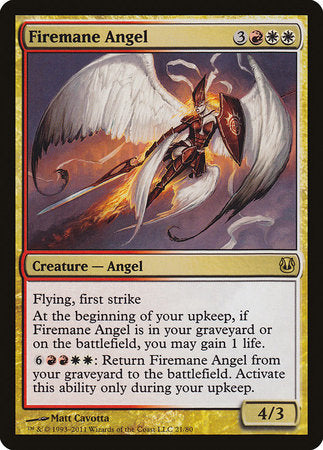 Firemane Angel [Duel Decks: Ajani vs. Nicol Bolas] | Exor Games Bridgewater