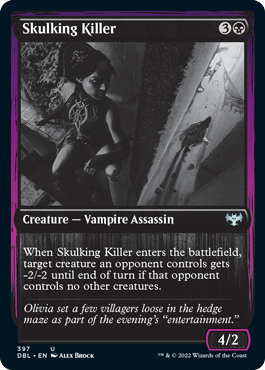 Skulking Killer [Innistrad: Double Feature] | Exor Games Bridgewater