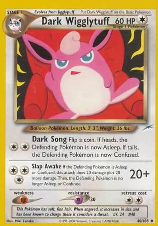 Dark Wigglytuff (40/105) [Neo Destiny Unlimited] | Exor Games Bridgewater