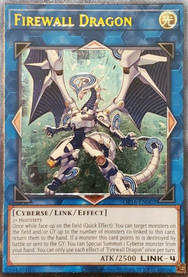 Firewall Dragon [OP16-EN002] Ultimate Rare | Exor Games Bridgewater