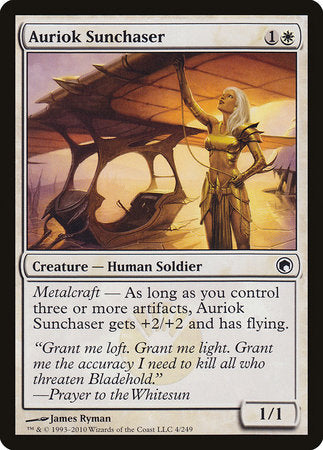 Auriok Sunchaser [Scars of Mirrodin] | Exor Games Bridgewater