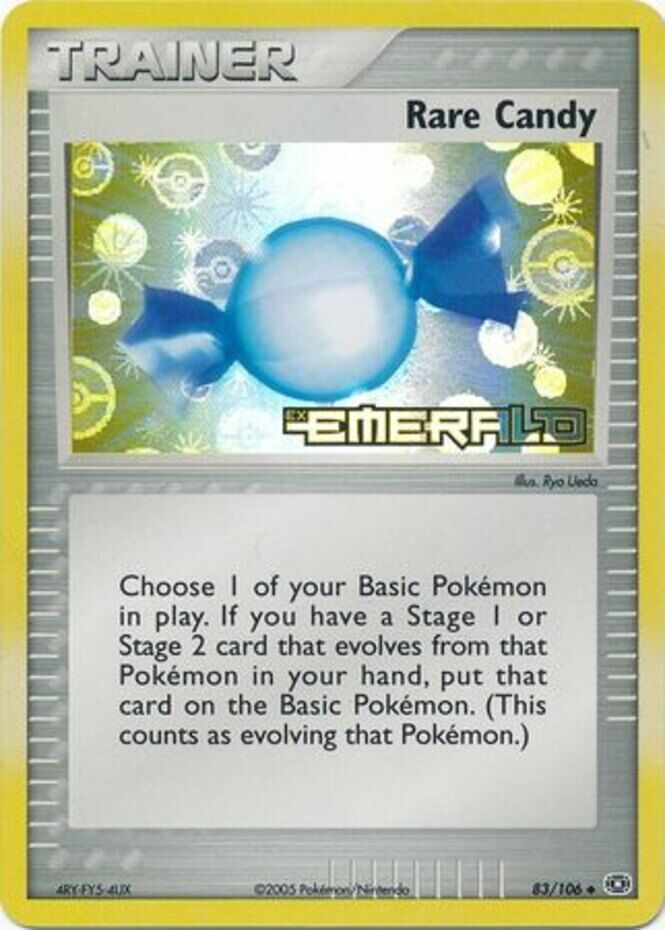 Rare Candy (83/106) (Stamped) [EX: Emerald] | Exor Games Bridgewater