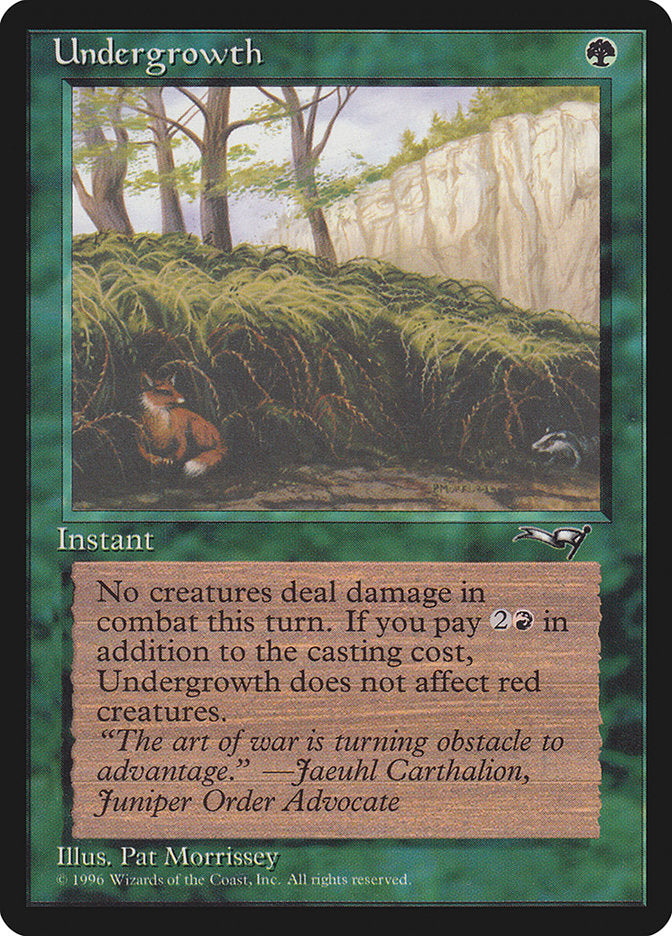 Undergrowth (Fox Art) [Alliances] | Exor Games Bridgewater