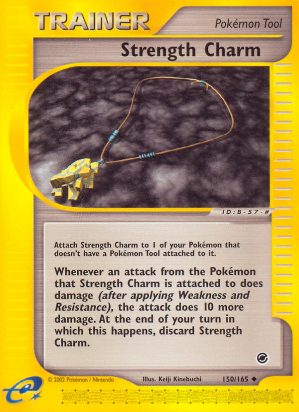 Strength Charm (150/165) [Expedition: Base Set] | Exor Games Bridgewater