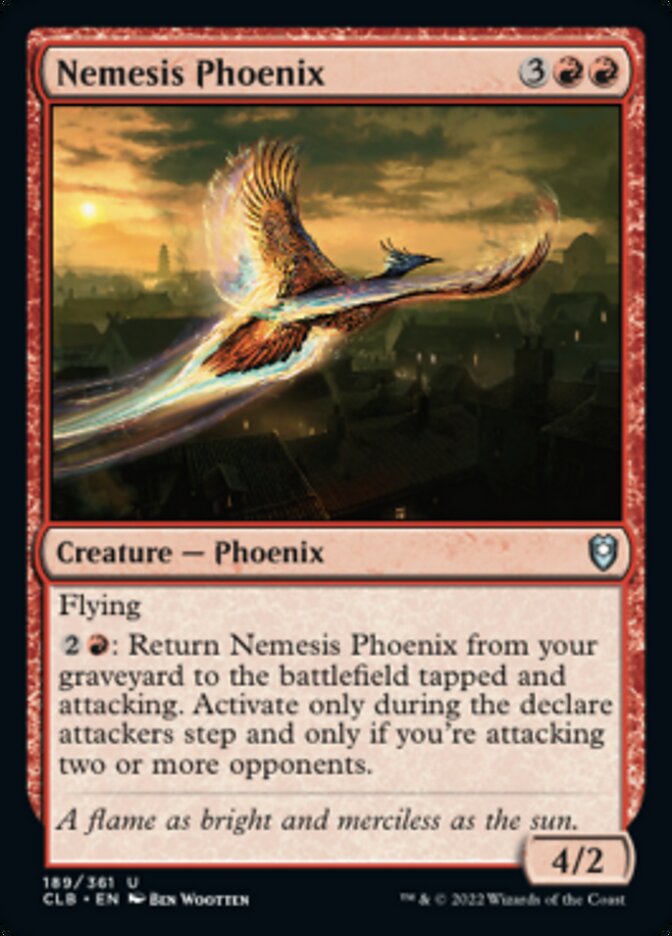 Nemesis Phoenix [Commander Legends: Battle for Baldur's Gate] | Exor Games Bridgewater