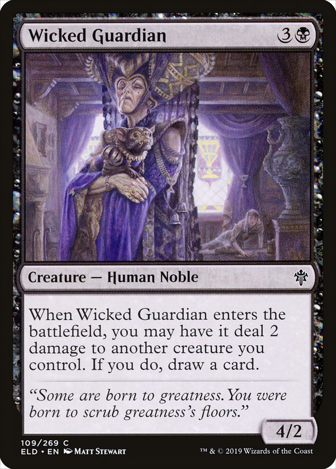 Wicked Guardian [Throne of Eldraine] | Exor Games Bridgewater