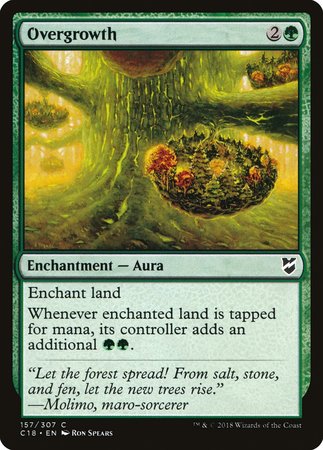 Overgrowth [Commander 2018] | Exor Games Bridgewater