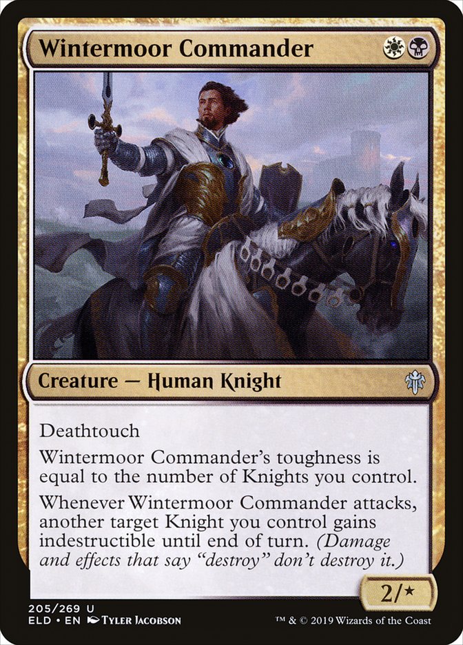 Wintermoor Commander [Throne of Eldraine] | Exor Games Bridgewater