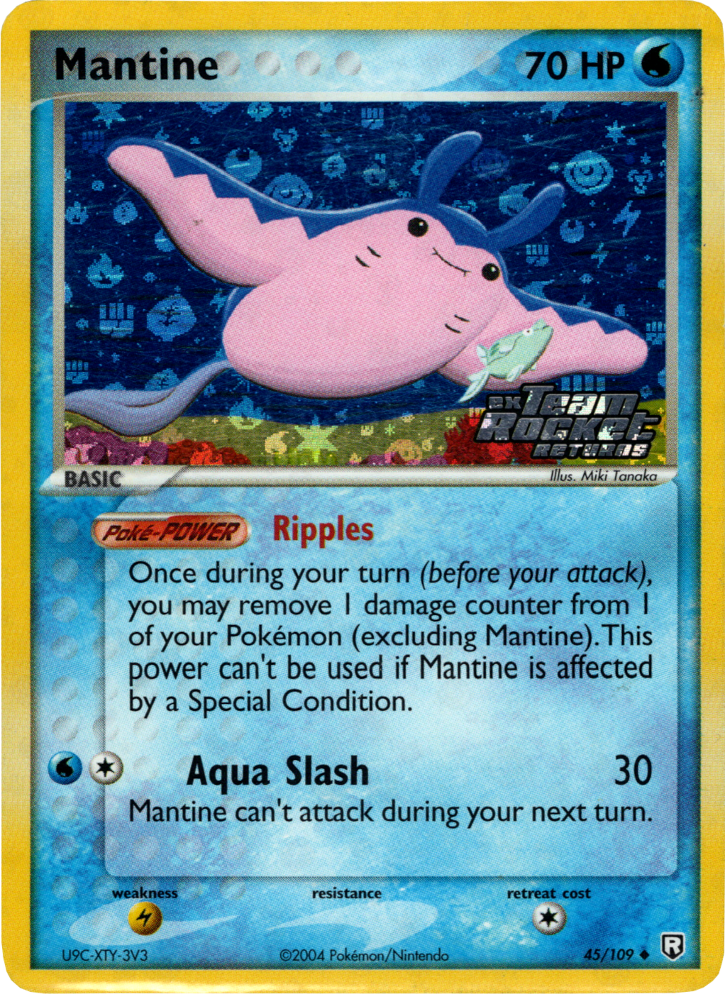 Mantine (45/109) (Stamped) [EX: Team Rocket Returns] | Exor Games Bridgewater