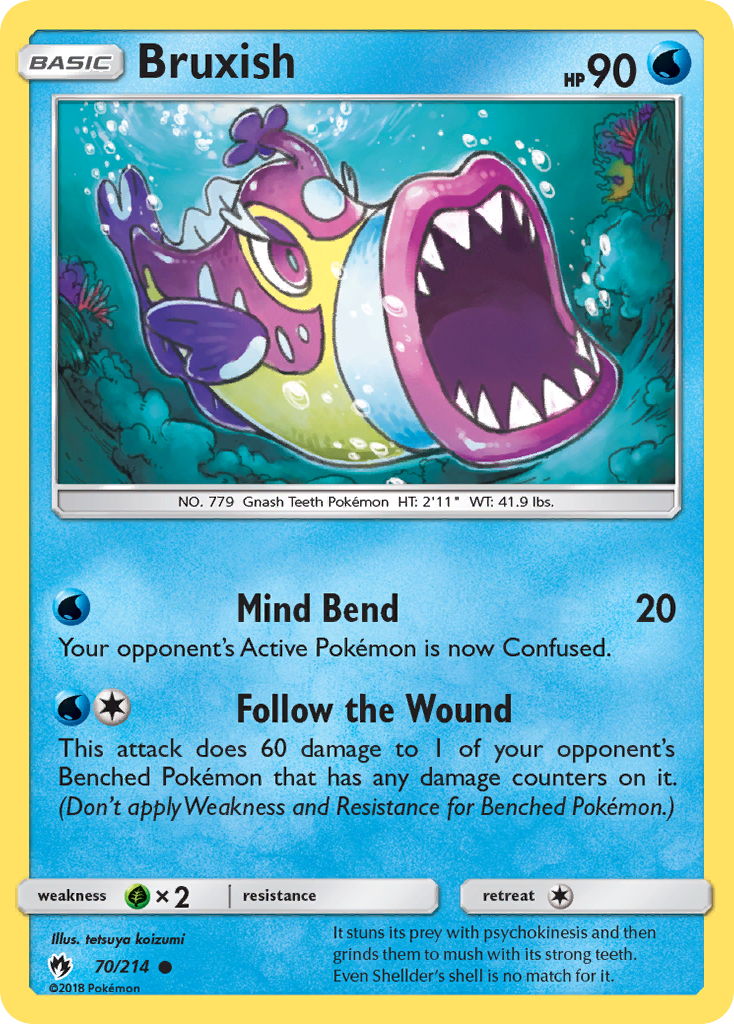 Bruxish (70/214) [Sun & Moon: Lost Thunder] | Exor Games Bridgewater