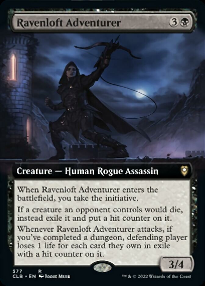 Ravenloft Adventurer (Extended Art) [Commander Legends: Battle for Baldur's Gate] | Exor Games Bridgewater