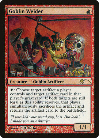Goblin Welder [Judge Gift Cards 2011] | Exor Games Bridgewater